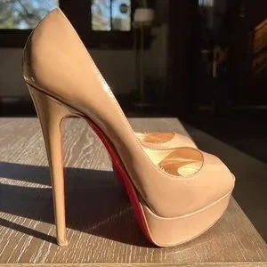 Christian Louboutin | Shoes | Christian Louboutin Lady Peep 5 Mm